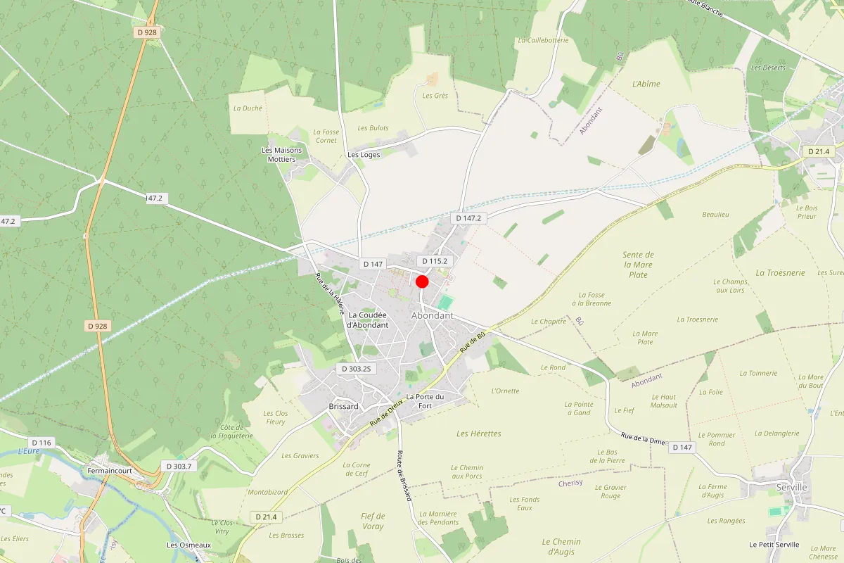 Remplacement de serrure à Abondant