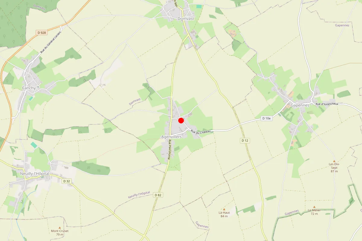 Remplacement de serrure à Agenvillers