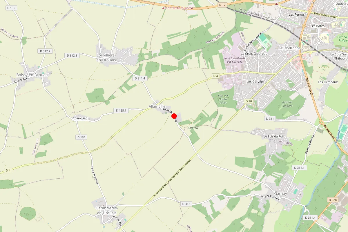 Remplacement de serrure à Allainville