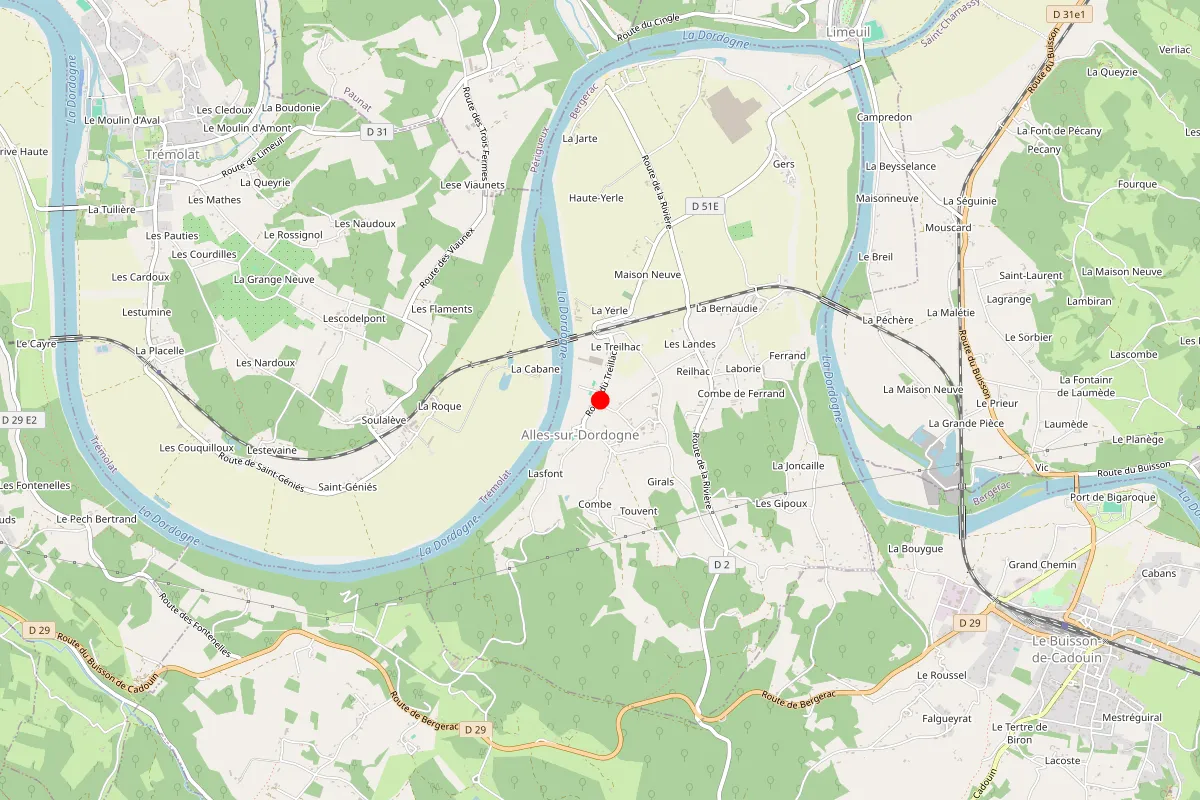 Remplacement de serrure à Alles Sur Dordogne