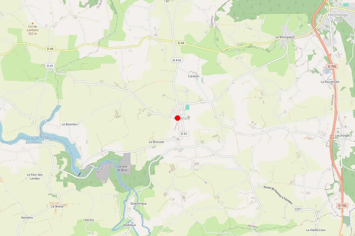 Remplacement de serrure à Allineuc