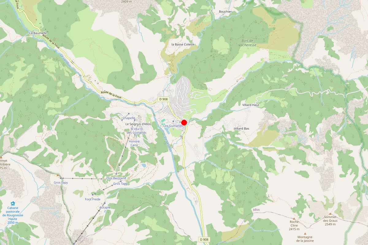 Remplacement de serrure à Allos