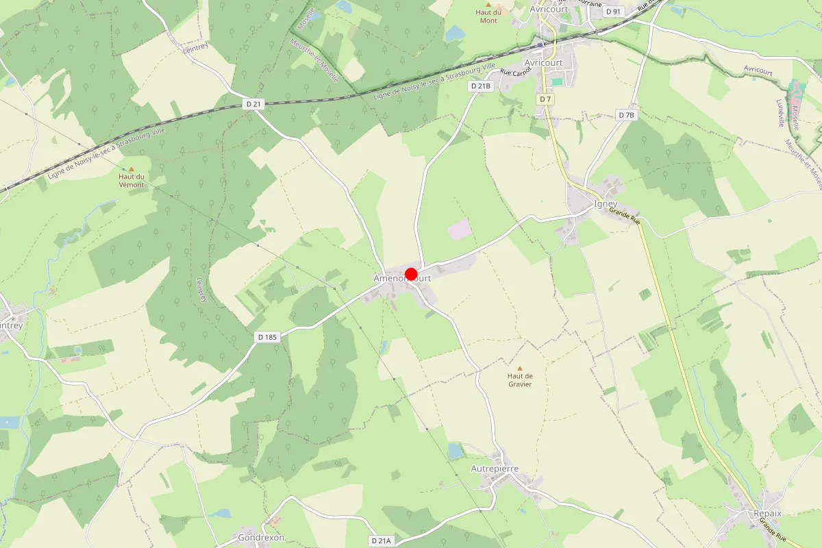 Remplacement de serrure à Amenoncourt