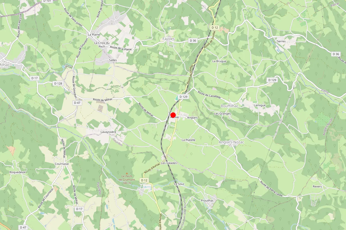 Remplacement de serrure à Anglars Nozac