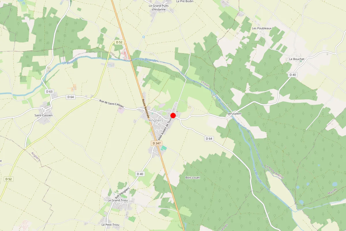 Remplacement de serrure à Angliers