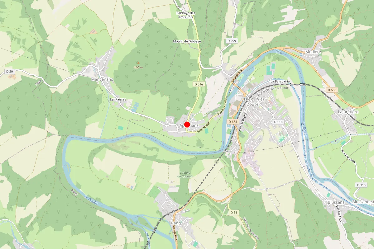 Remplacement de serrure à Appenans