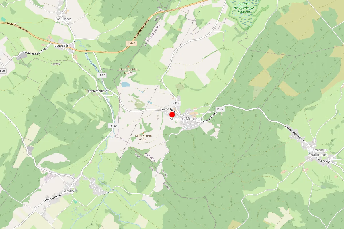 Remplacement de serrure à Arc Sous Montenot
