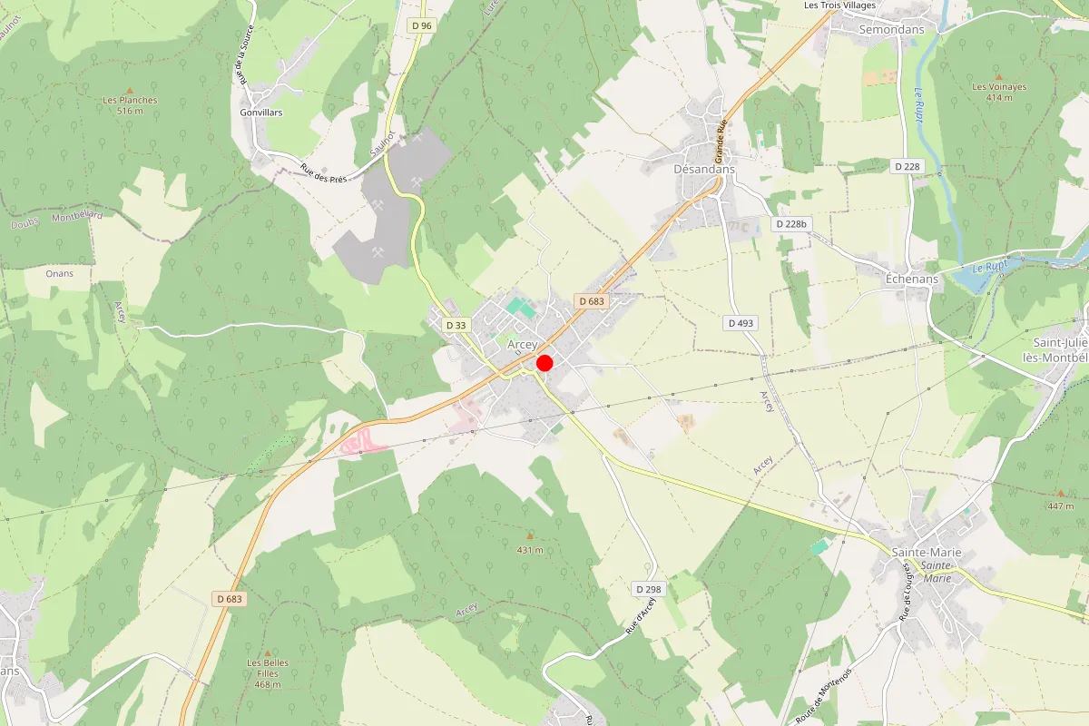 Remplacement de serrure à Arcey