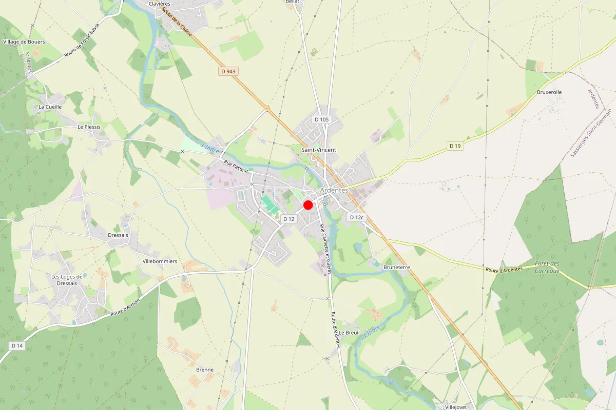 Remplacement de serrure à Ardentes