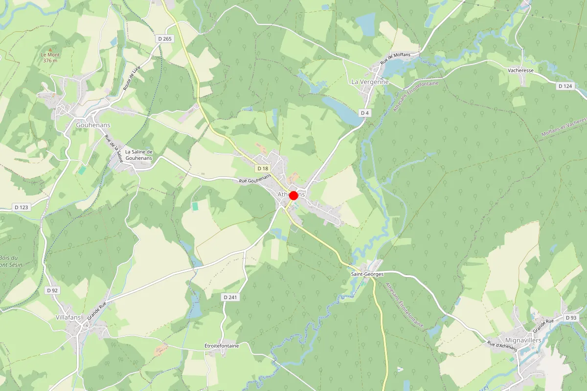 Remplacement de serrure à Athesans Etroitefontaine
