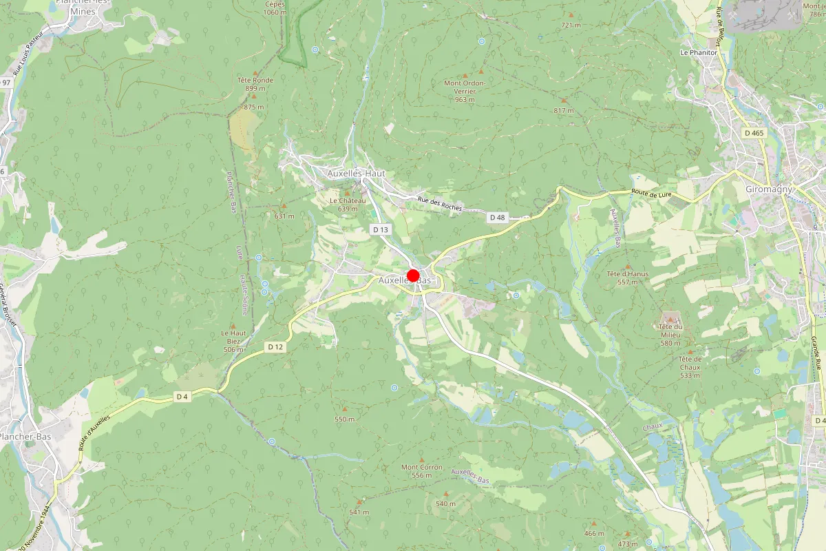 Remplacement de serrure à Auxelles Bas