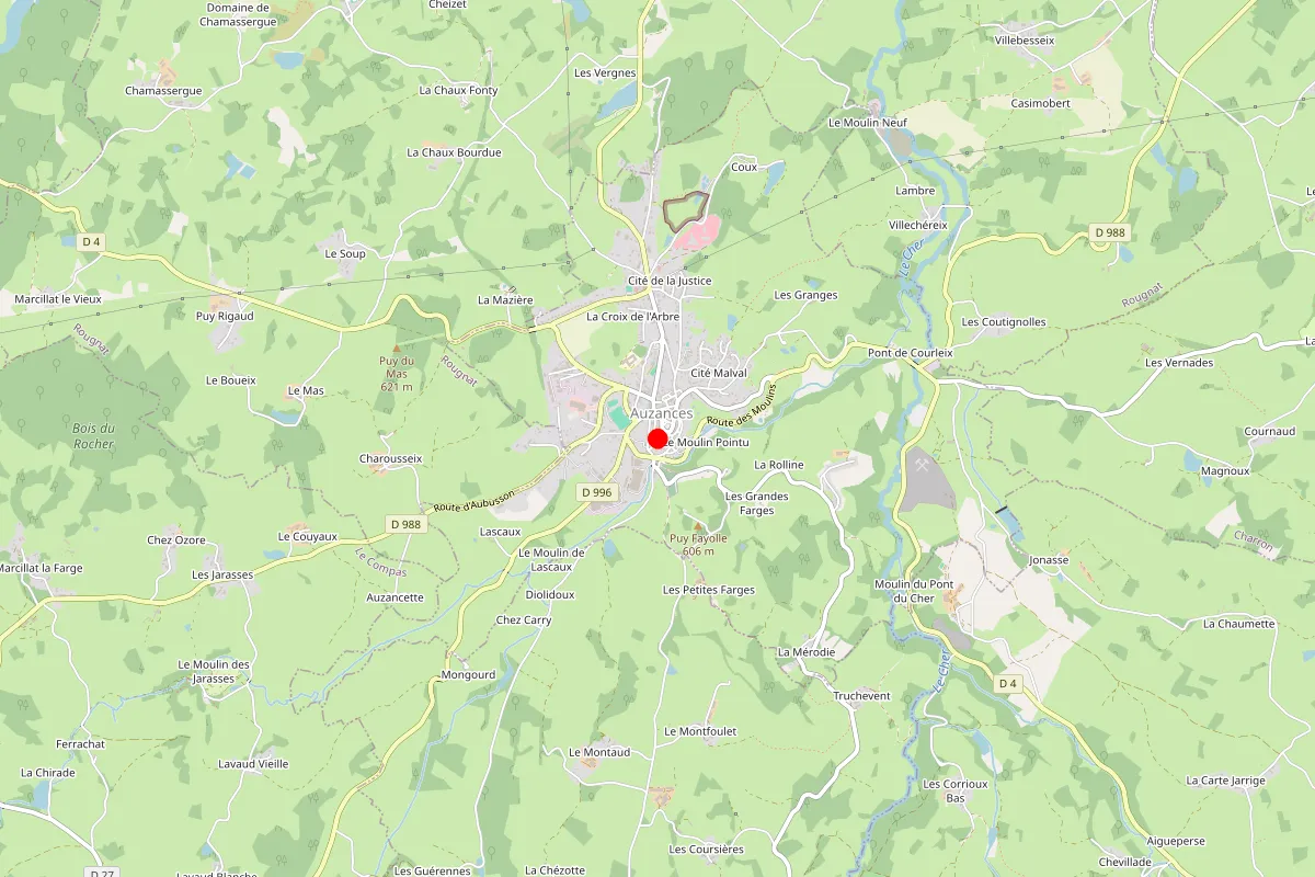 Remplacement de serrure à Auzances