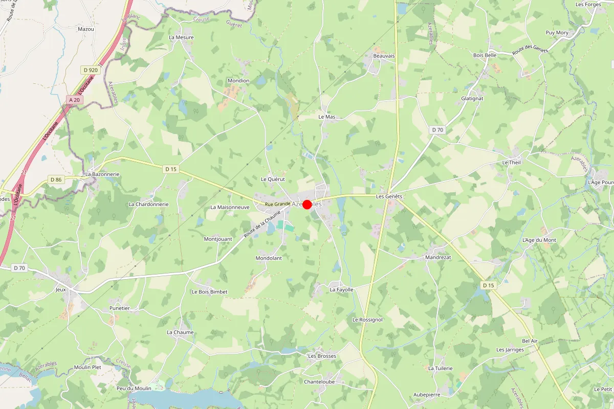 Remplacement de serrure à Azerables