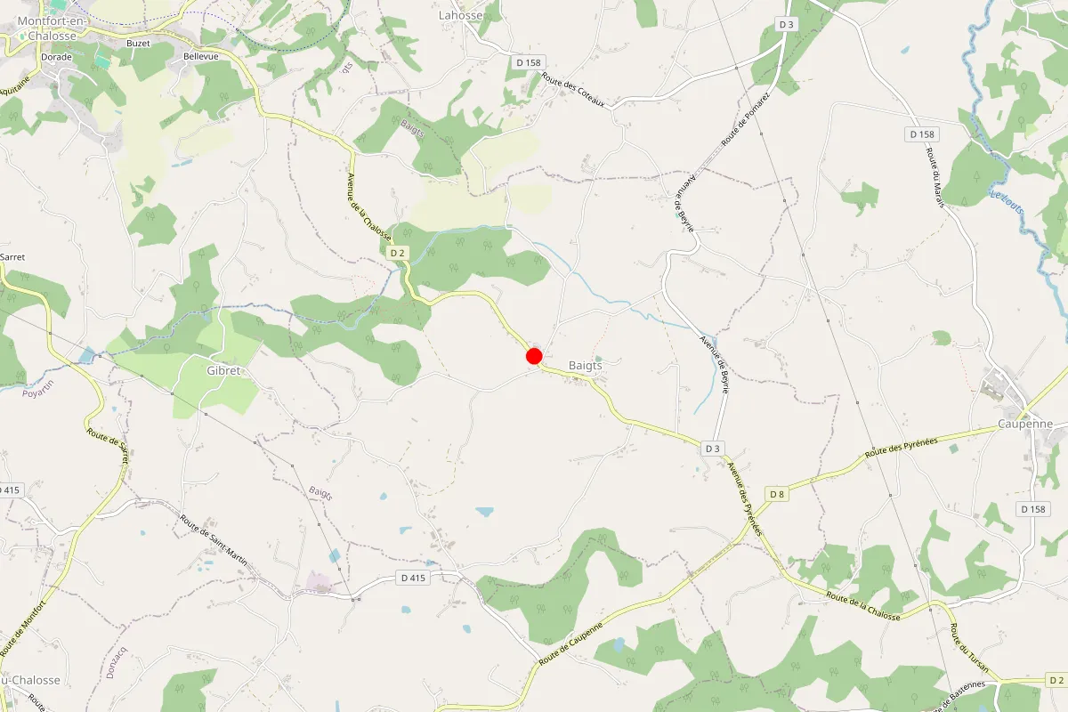 Remplacement de serrure à Baigts