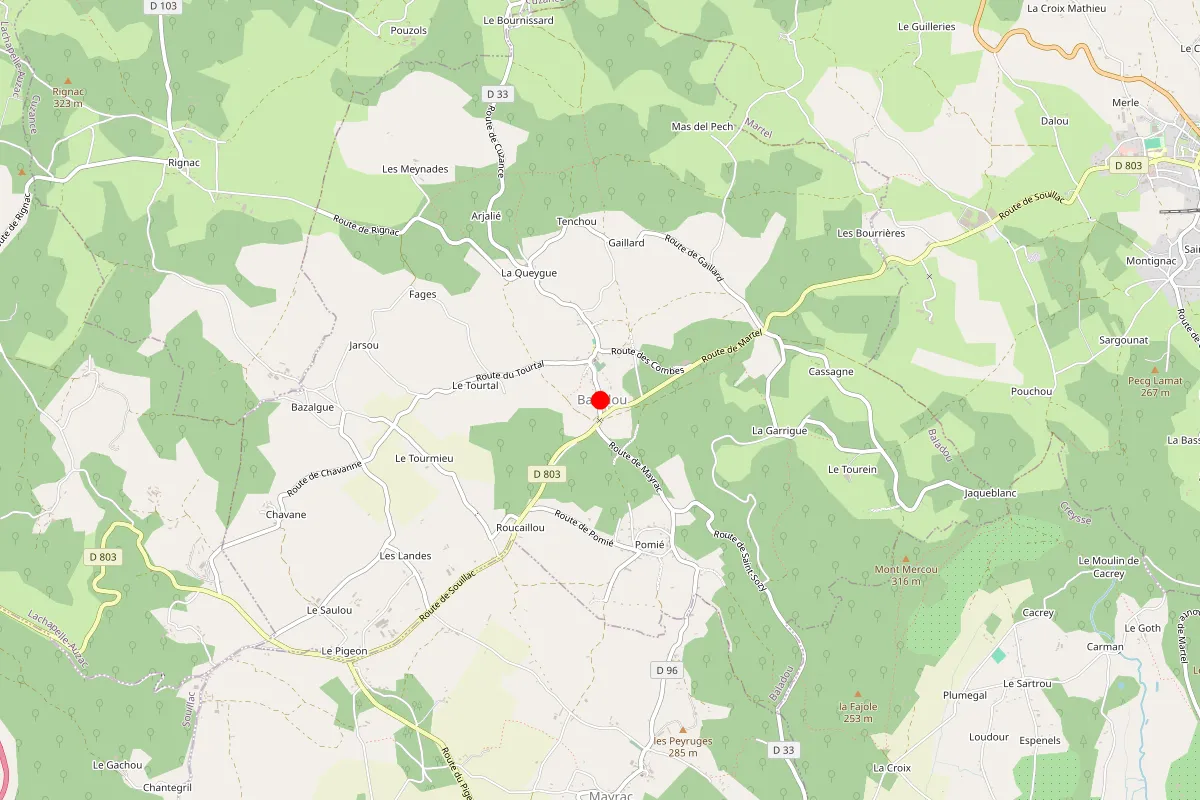 Remplacement de serrure à Baladou