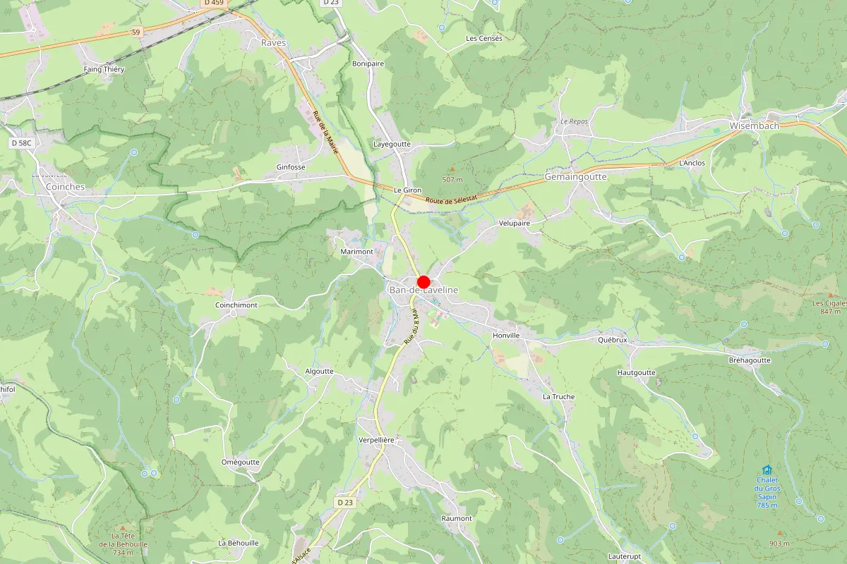 Remplacement de serrure à Ban De Laveline