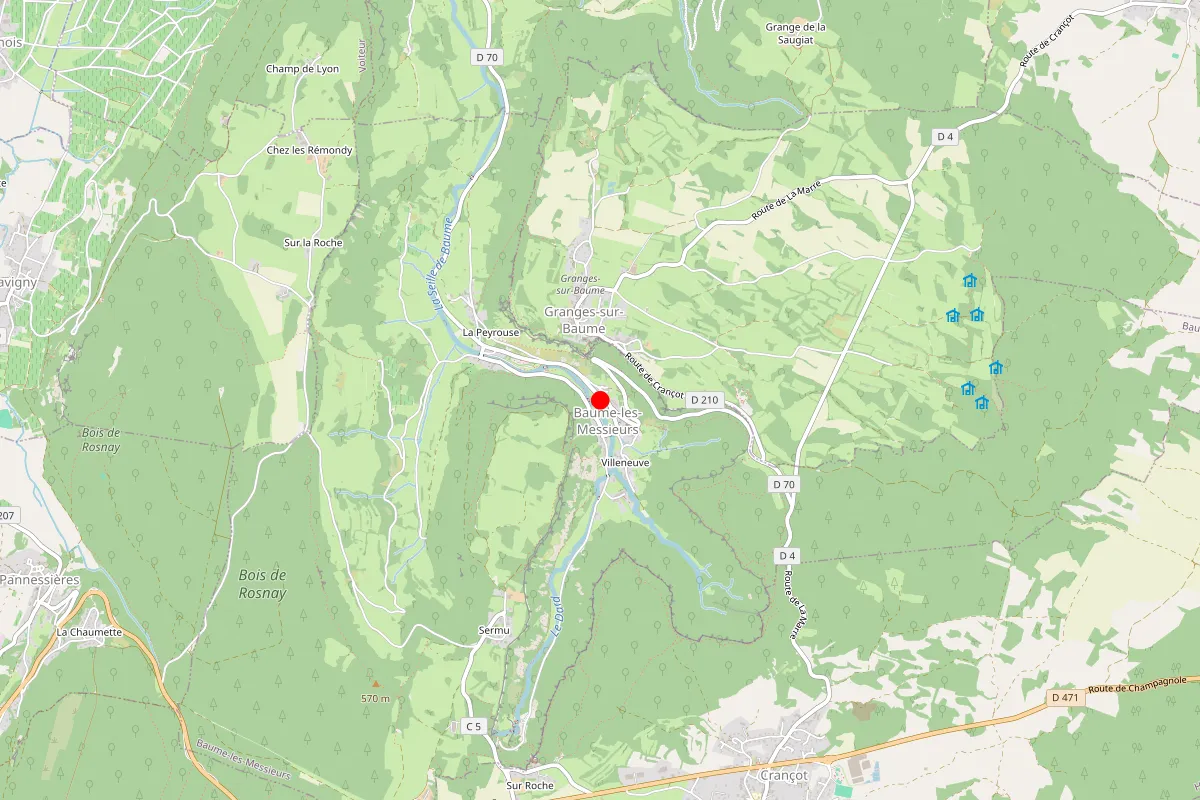 Remplacement de serrure à Baume Les Messieurs