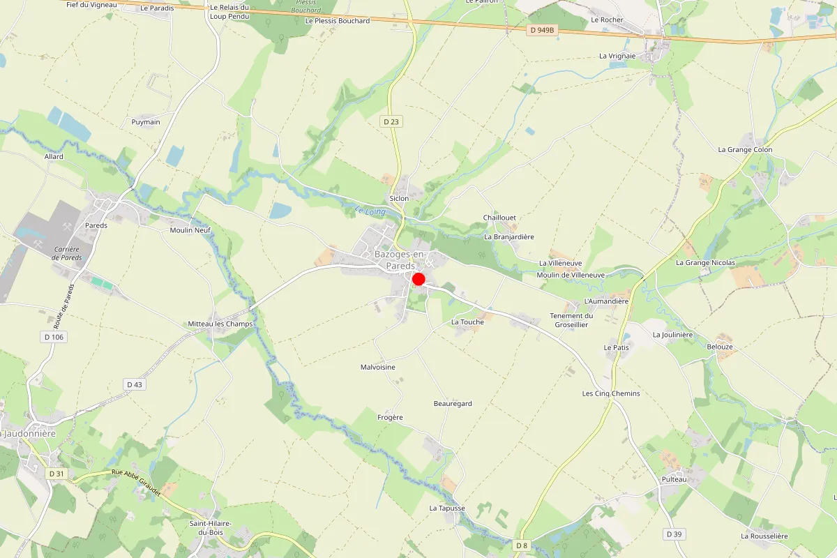 Remplacement de serrure à Bazoges En Pareds