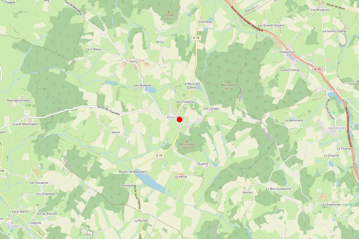 Remplacement de serrure à Beaubery