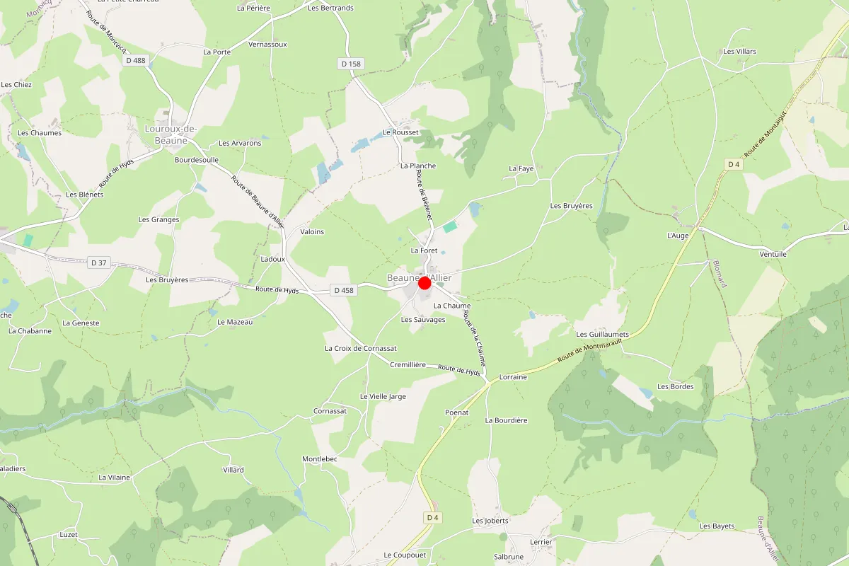 Remplacement de serrure à Beaune D'Allier