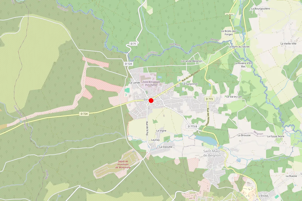 Remplacement de serrure à Beignon