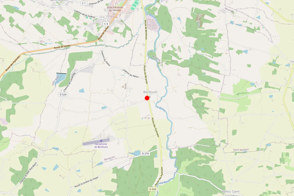 Remplacement de serrure à Berdoues