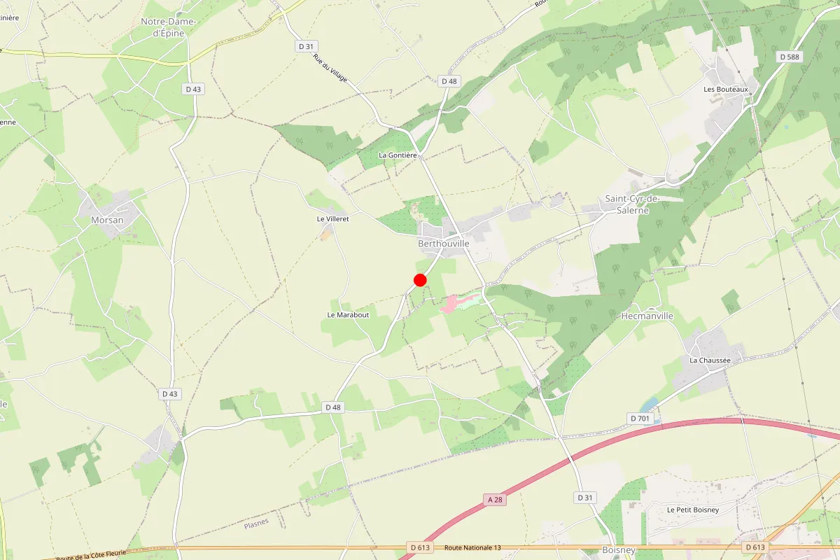Remplacement de serrure à Berthouville