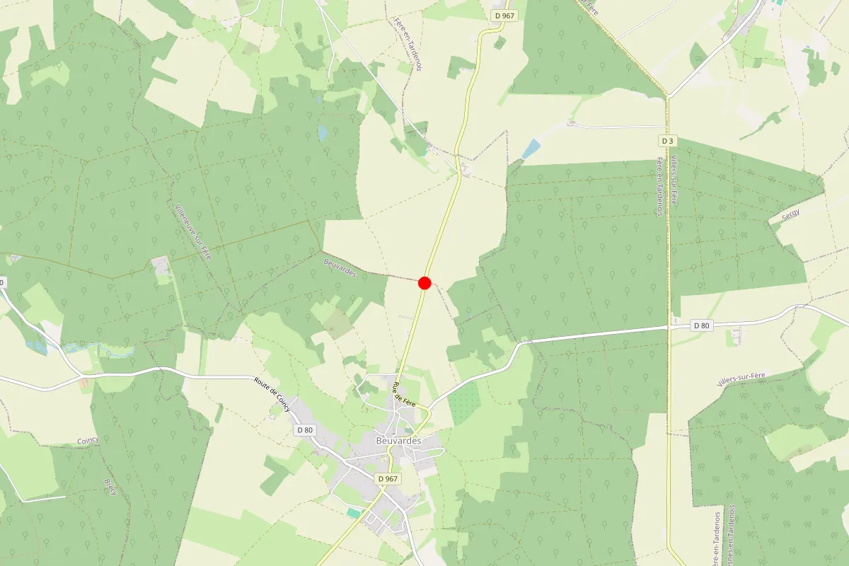 Remplacement de serrure à Beuvardes