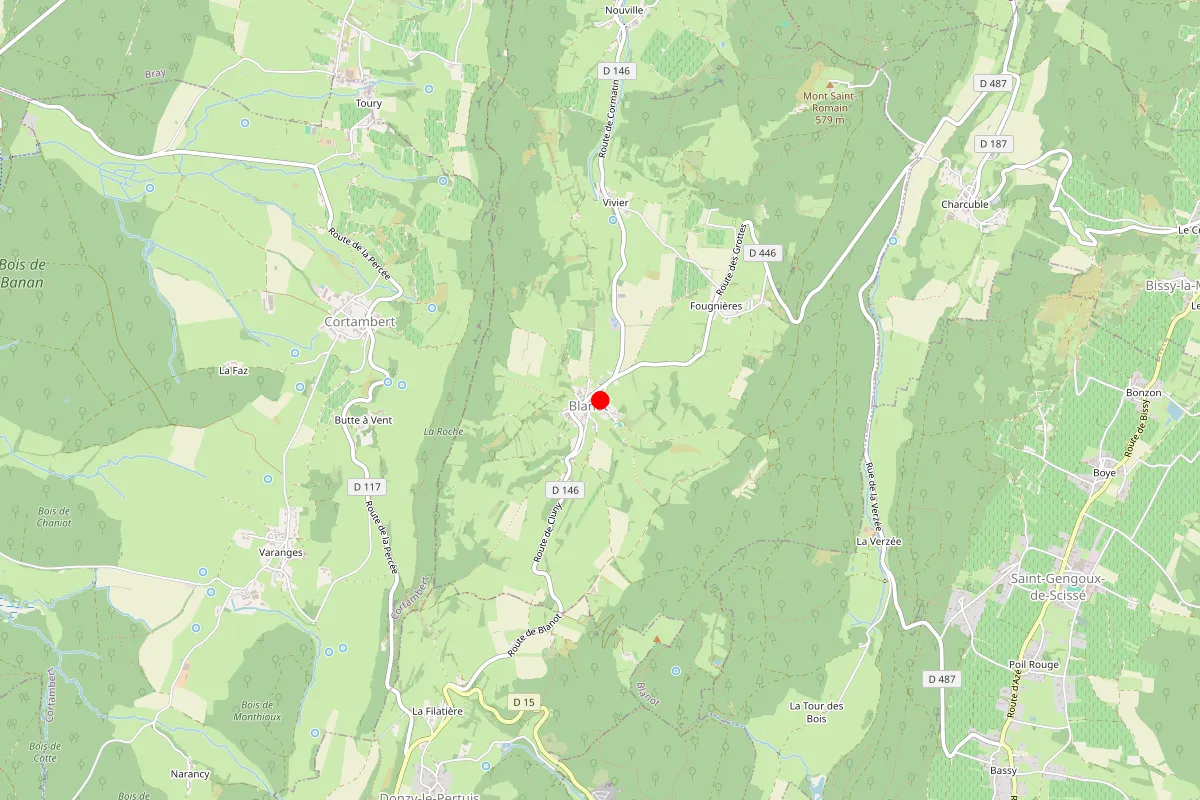 Remplacement de serrure à Blanot