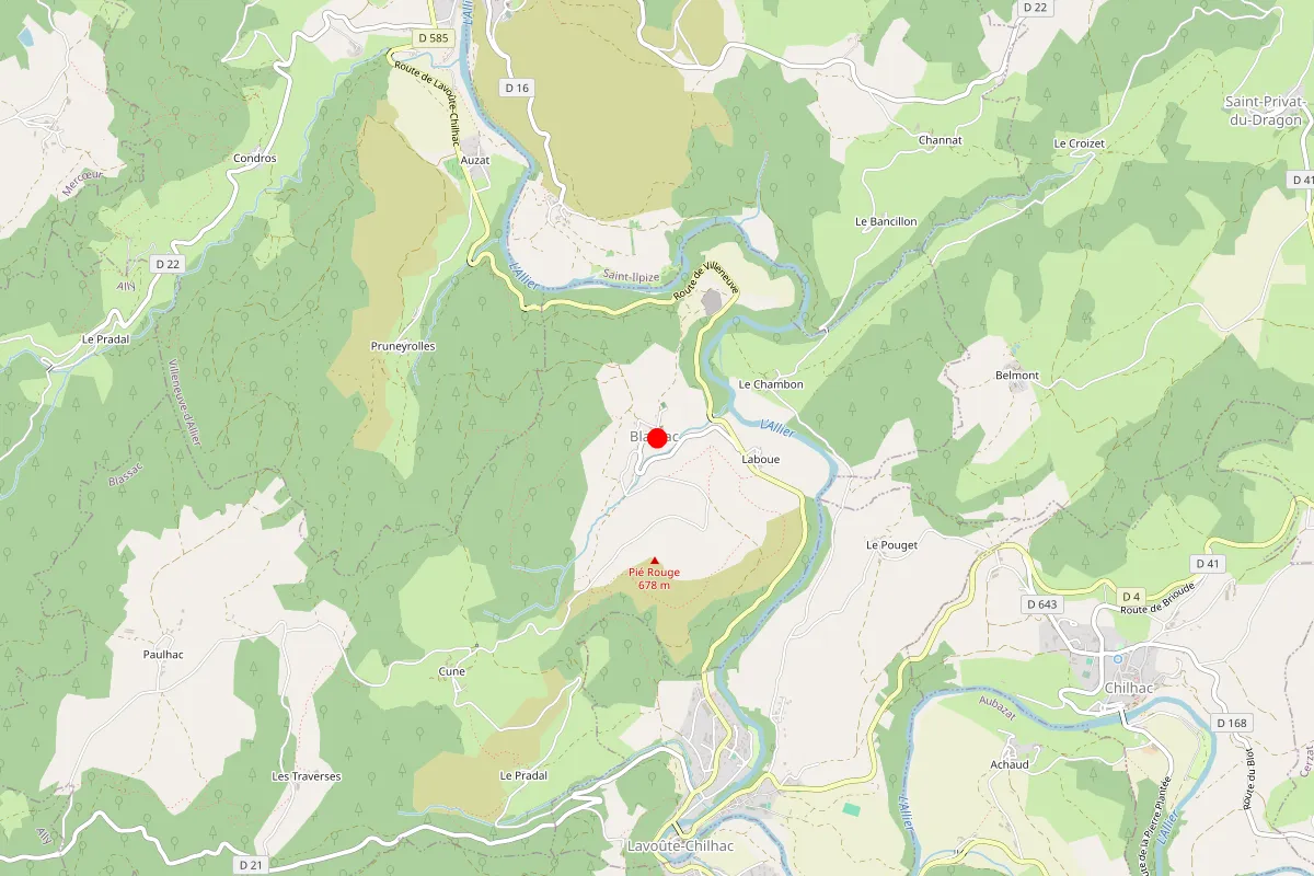 Remplacement de serrure à Blassac