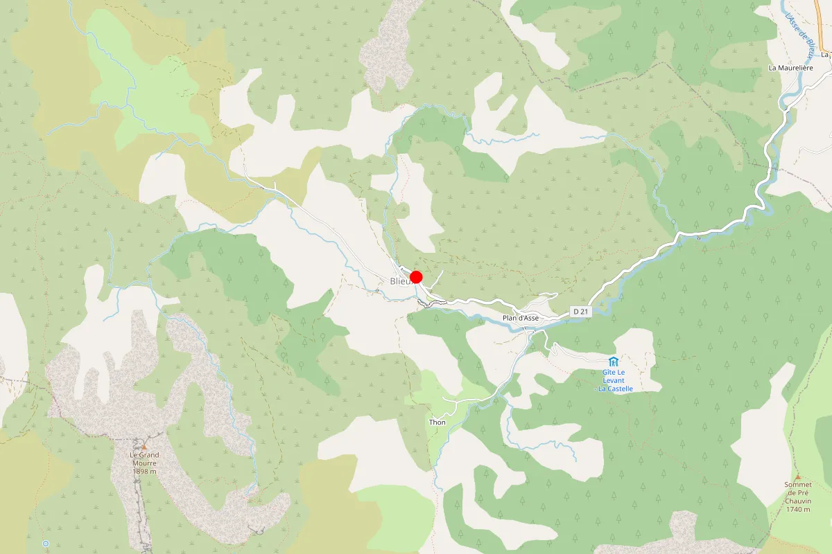 Remplacement de serrure à Blieux