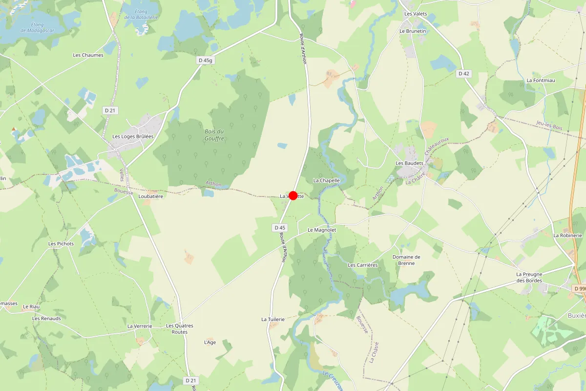 Remplacement de serrure à Bouesse