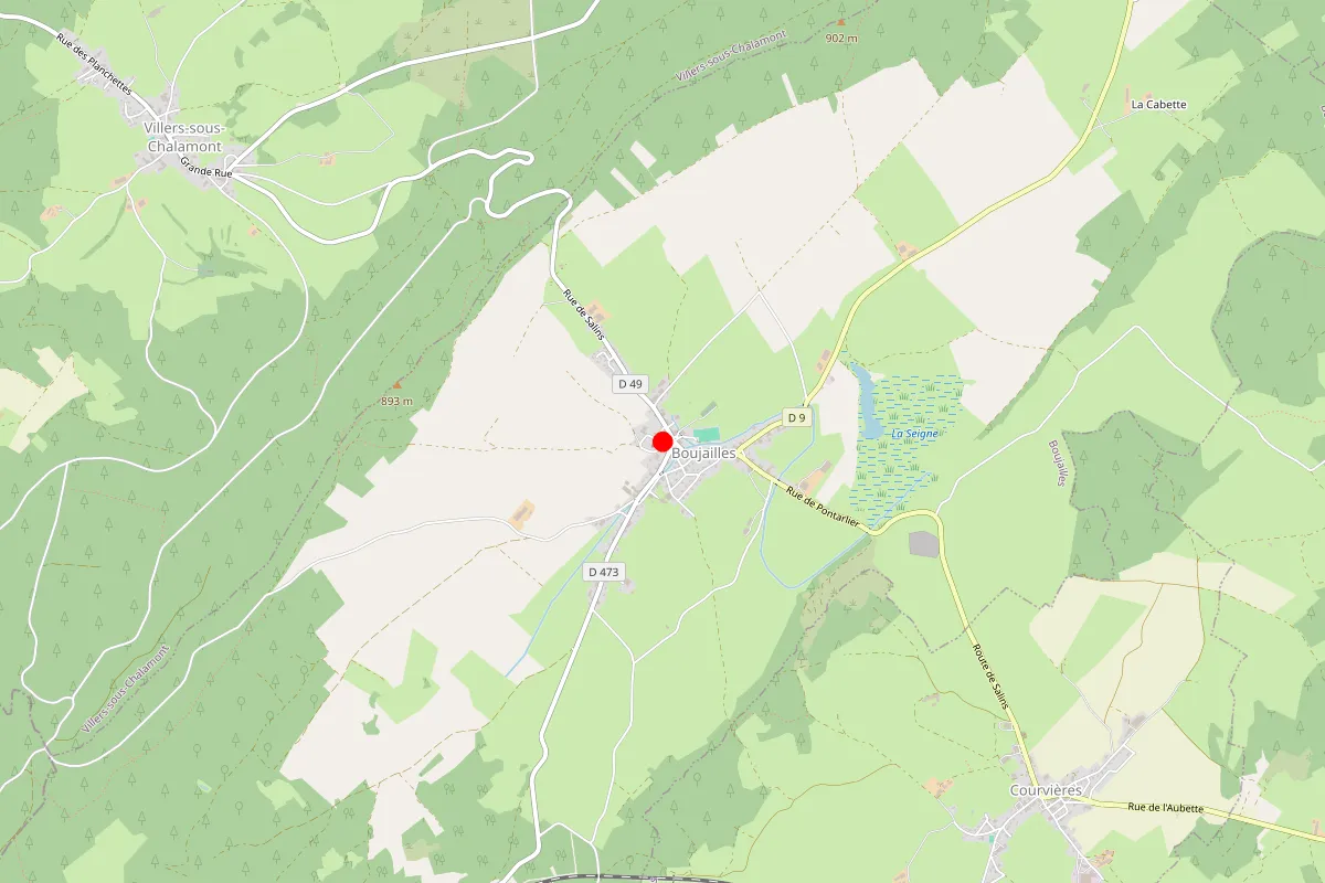 Remplacement de serrure à Boujailles