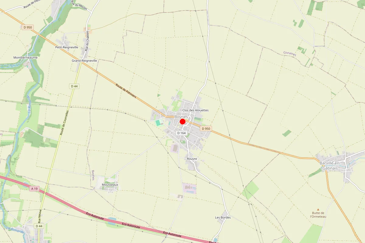 Remplacement de serrure à Boynes