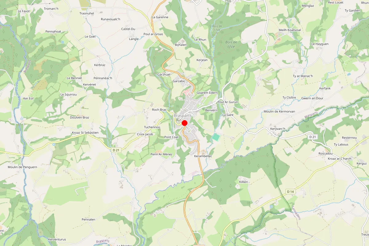 Remplacement de serrure à Brasparts