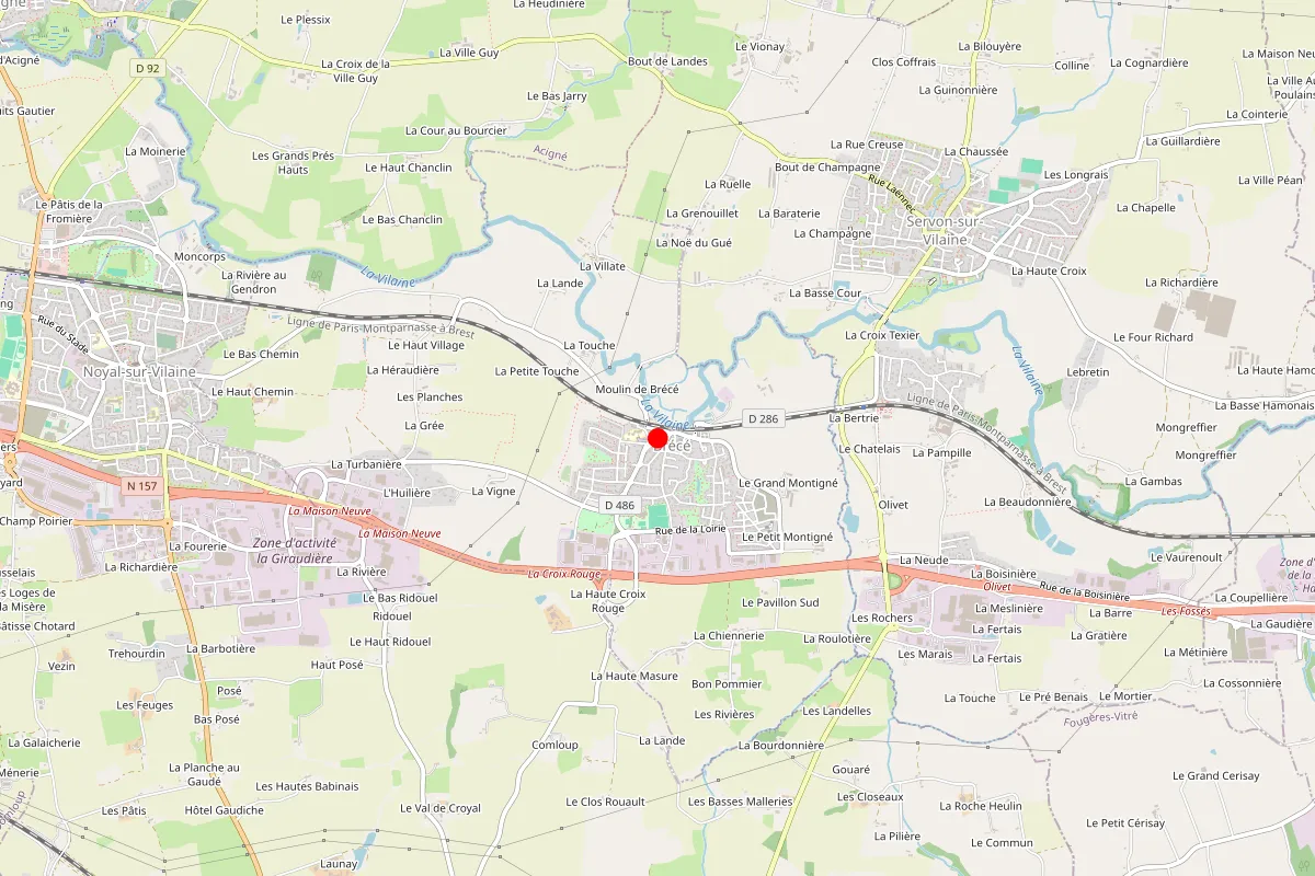 Remplacement de serrure à Brece