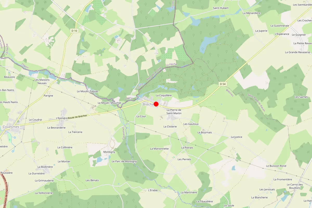 Remplacement de serrure à Breches