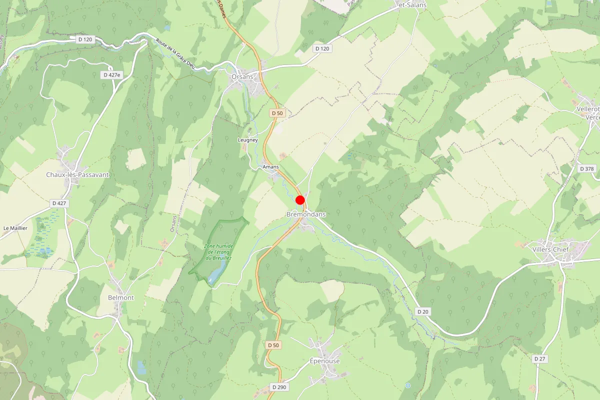 Remplacement de serrure à Bremondans