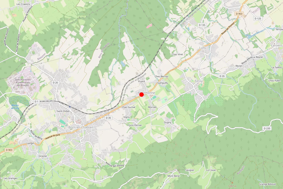 Remplacement de serrure à Brenthonne