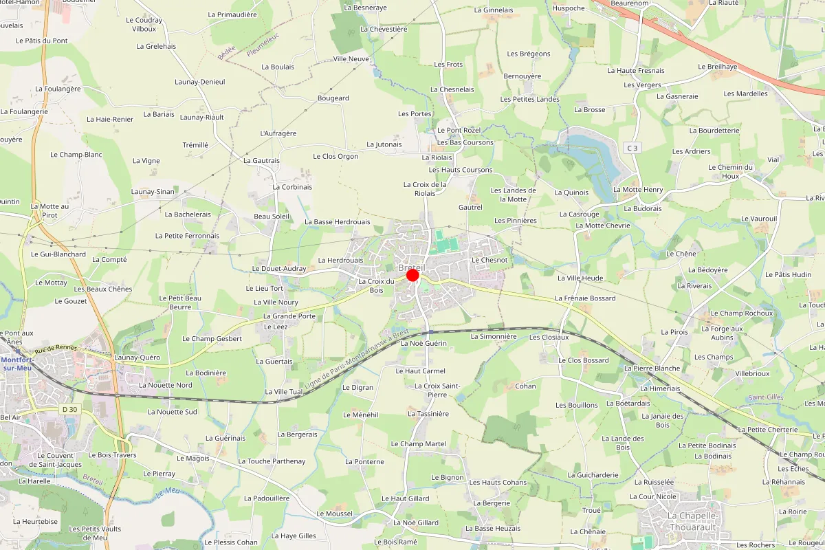 Remplacement de serrure à Breteil