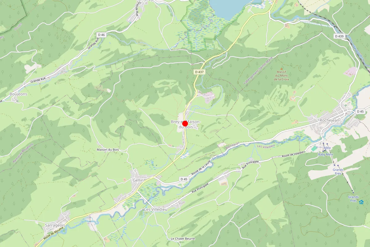 Remplacement de serrure à Brey Et Maison Du Bois