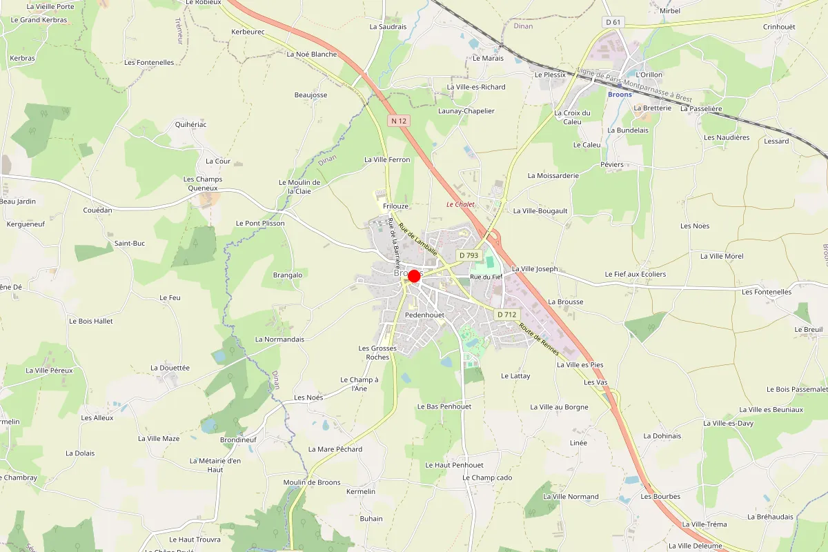 Remplacement de serrure à Broons