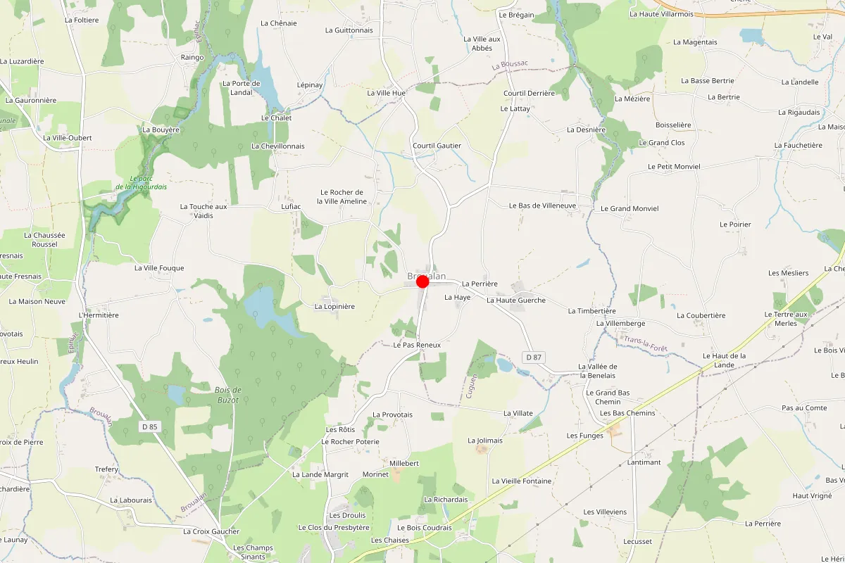 Remplacement de serrure à Broualan