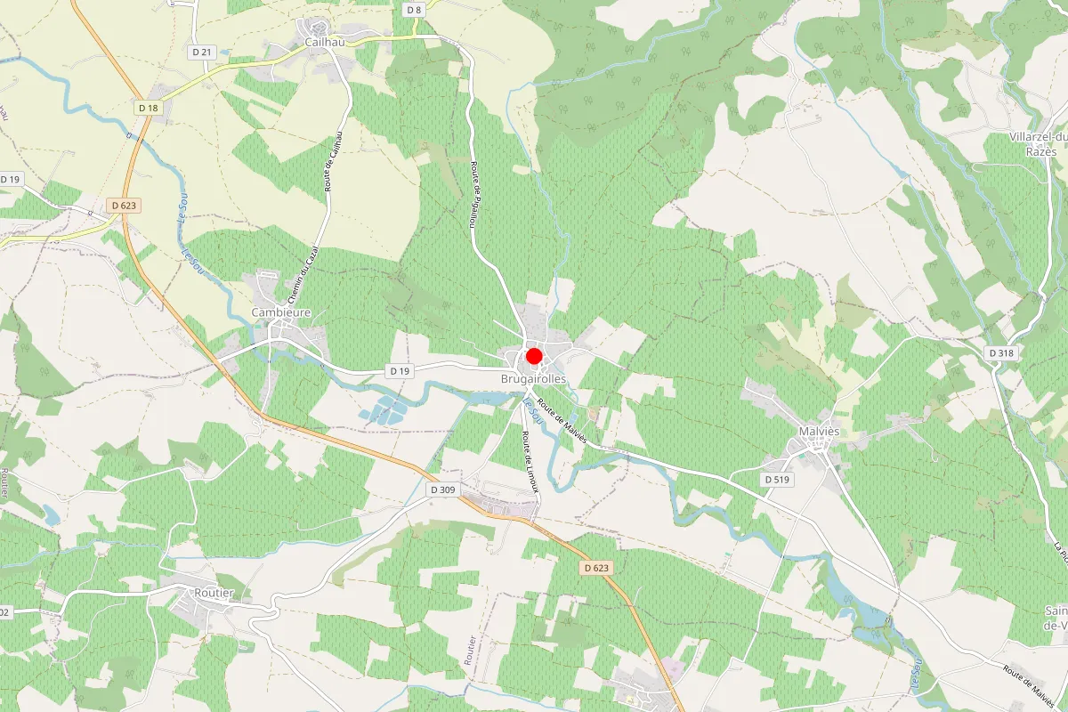 Remplacement de serrure à Brugairolles