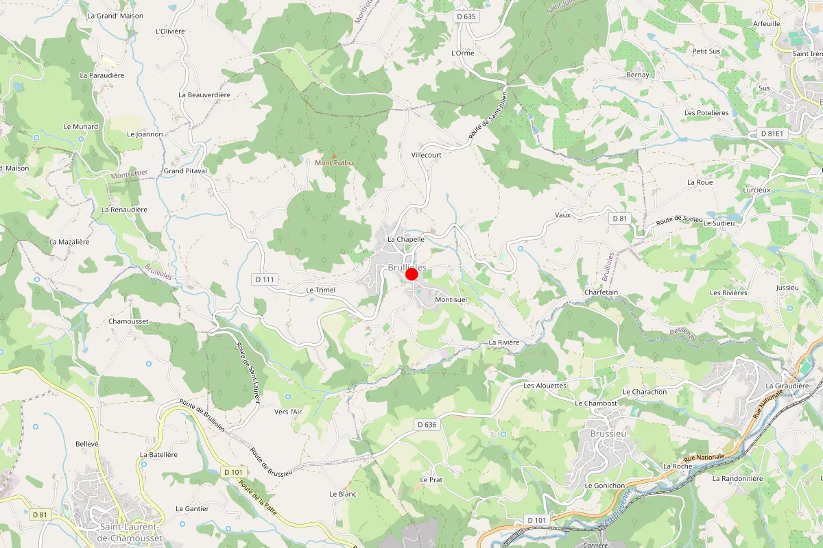 Remplacement de serrure à Brullioles