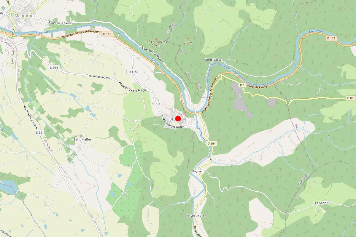 Remplacement de serrure à Bruniquel