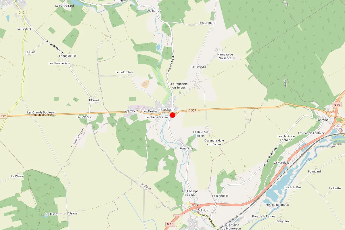 Remplacement de serrure à Busloup