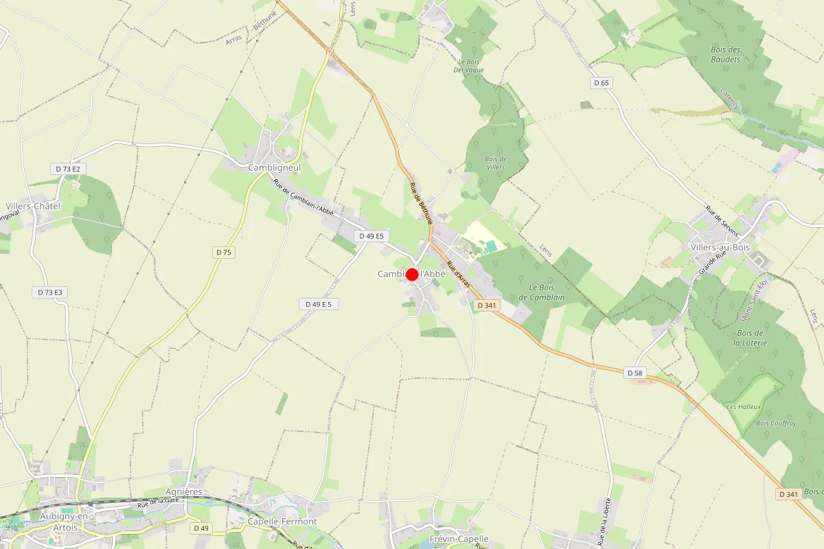 Remplacement de serrure à Camblain L'Abbe