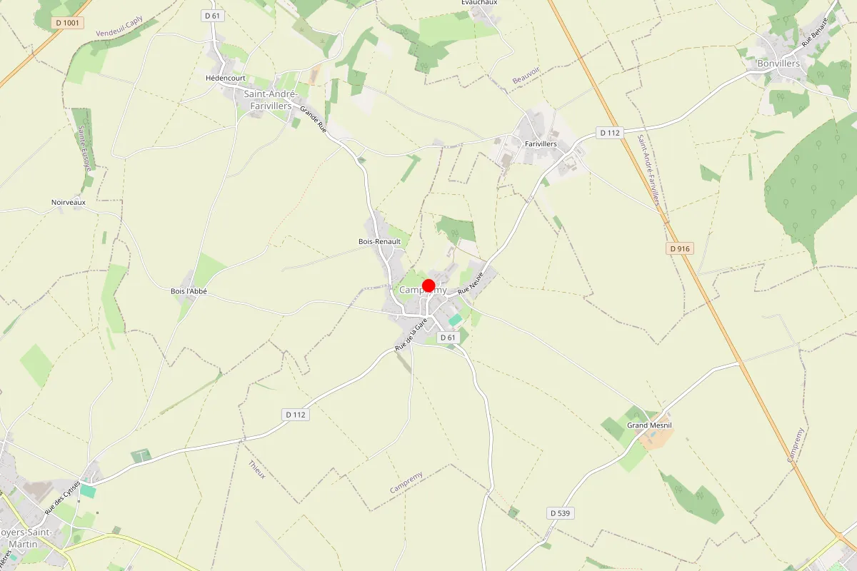 Remplacement de serrure à Campremy