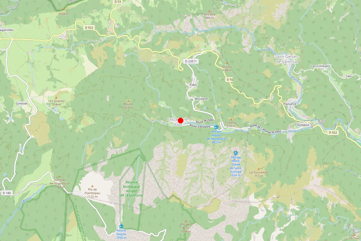 Remplacement de serrure à Castanet Le Haut